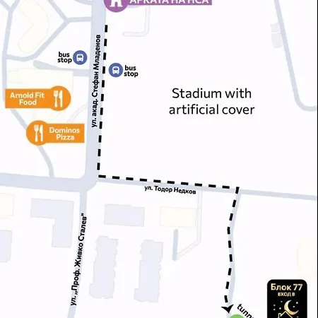 Luxury Nsa 3 With Parking Place Apartment